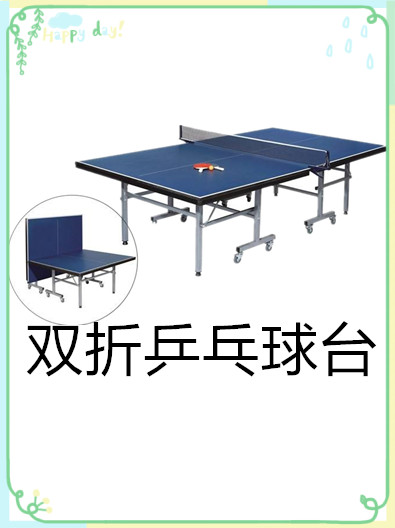 双折乒乓球台成为专业兵乓球运动的选择
